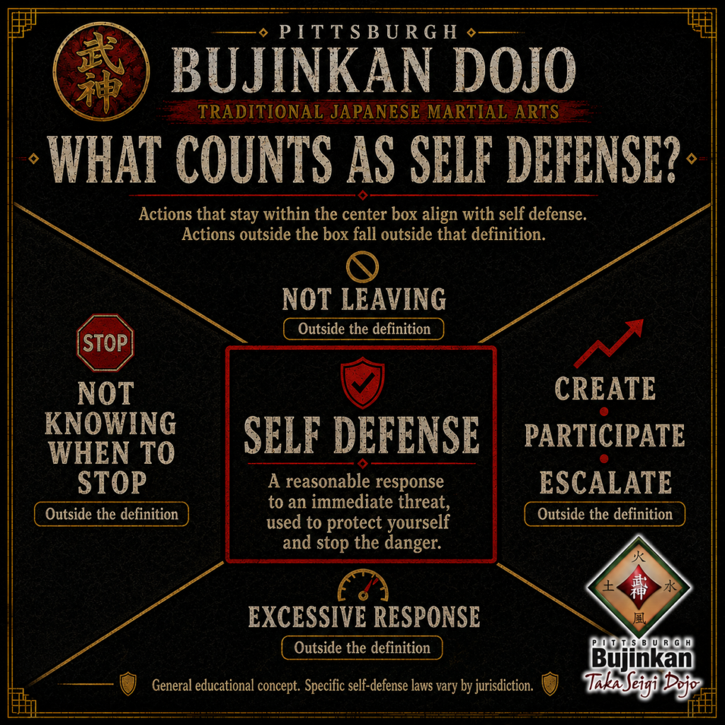 What Counts as Self Defense and What Doesn't
