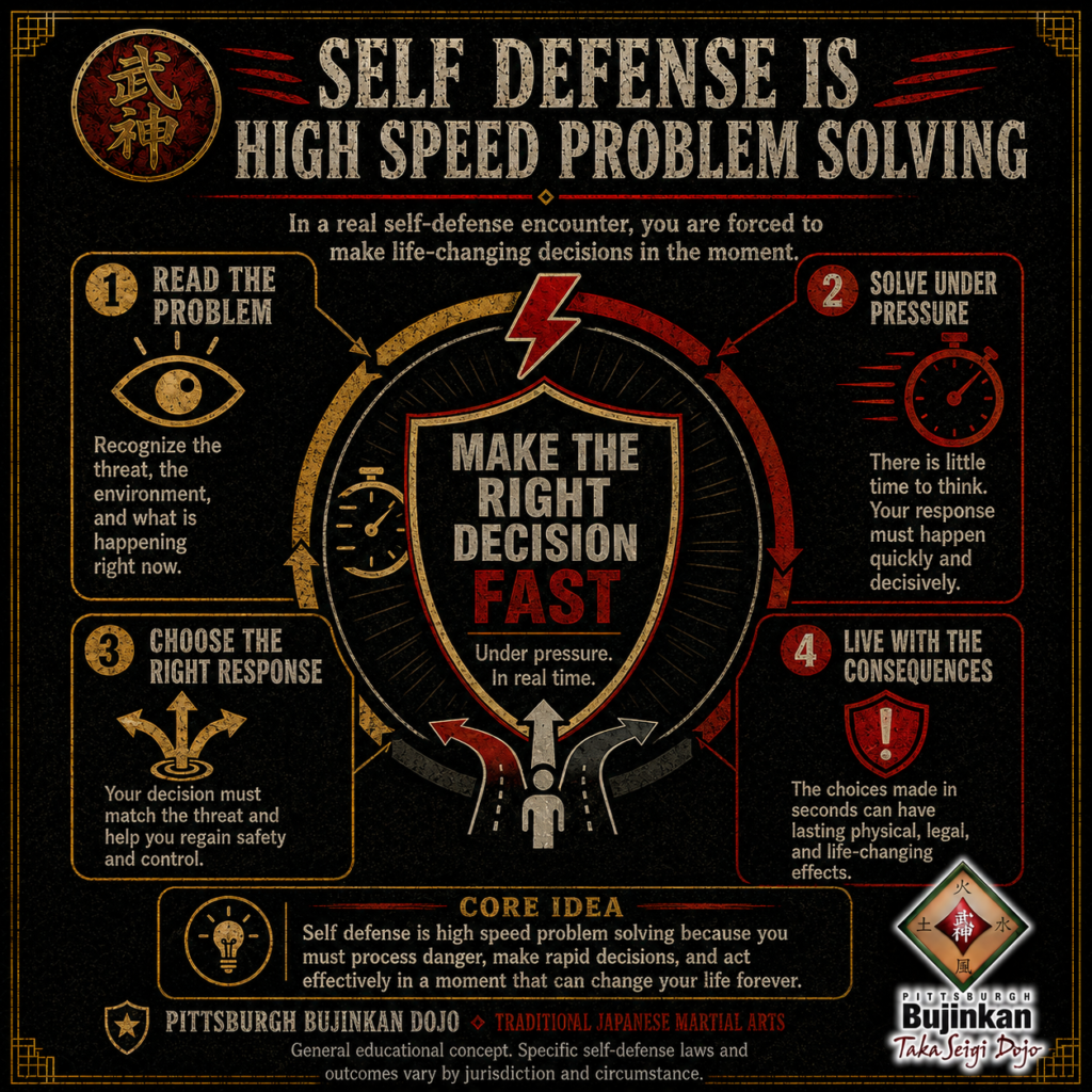 self defense is high speed problem solving
