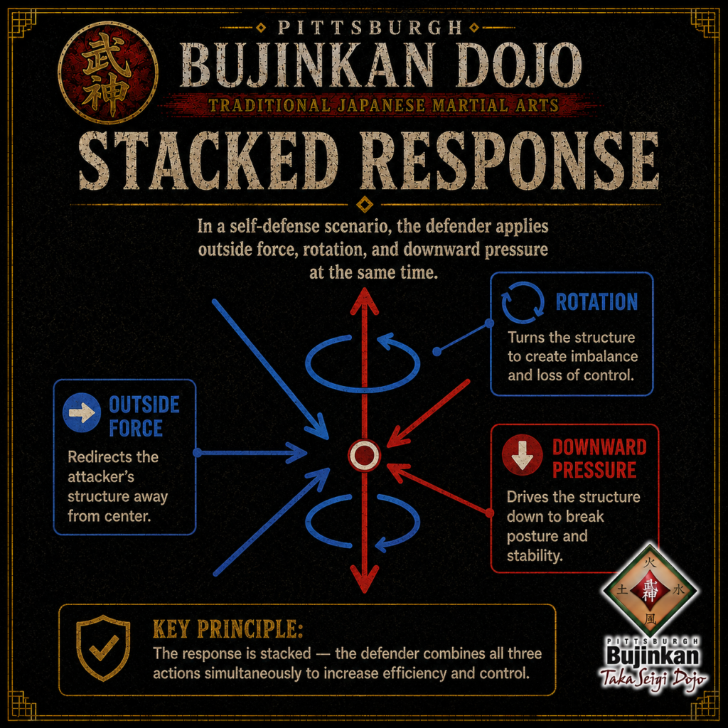 Stacked Response in Self Defense